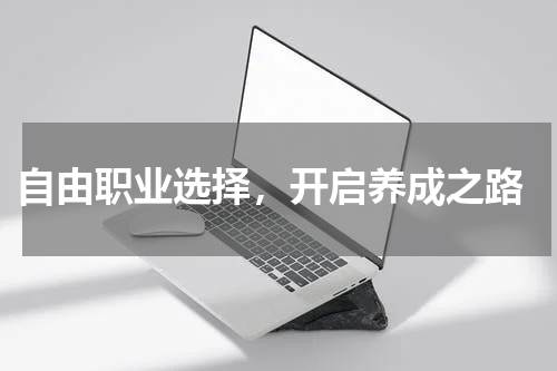  自由职业选择，开启养成之路