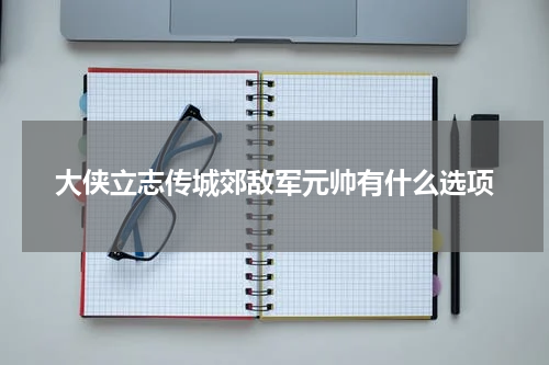 大侠立志传城郊敌军元帅有什么选项