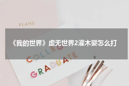 《我的世界》虚无世界2灌木婴怎么打