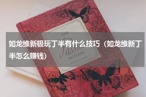如龙维新极玩丁半有什么技巧（如龙维新丁半怎么赚钱）