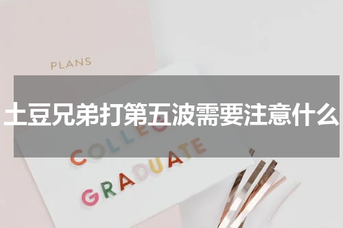 土豆兄弟打第五波需要注意什么