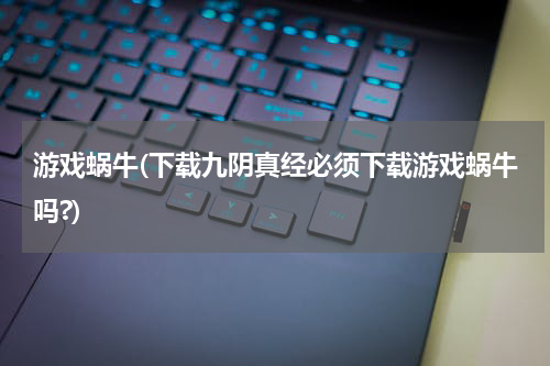 游戏蜗牛(下载九阴真经必须下载游戏蜗牛吗?)