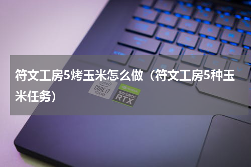 符文工房5烤玉米怎么做（符文工房5种玉米任务）