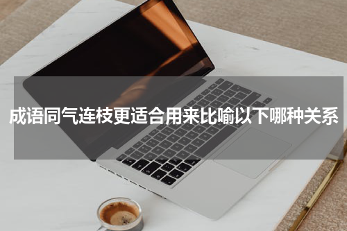 成语同气连枝更适合用来比喻以下哪种关系